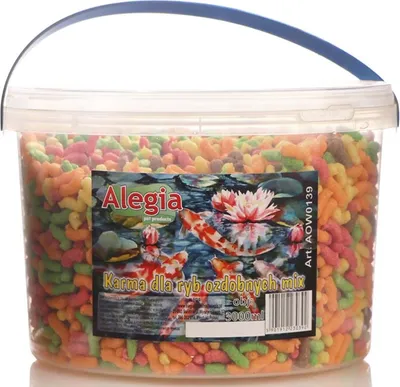 Immagine prodotto di Alegia - mangime per pesci ornamentali mix sticks 3L Alegia