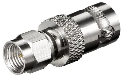 Produktbild von Wentronic SMA-Stecker > BNC-Buchse - mit vergoldeten Kontakten für RG 174/U Kabel