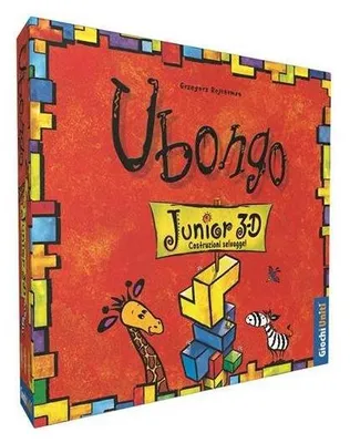 Produktbild von Ubongo Junior 3D (Italienische Ausgabe) – Brettspiel – Giochi Uniti – 1-4 Spieler – 0+