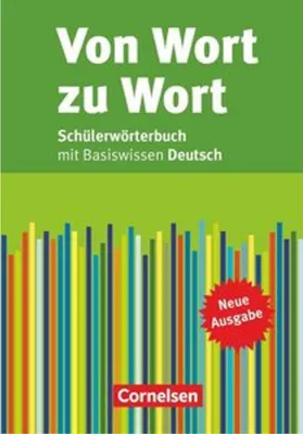 Produktbild von Von Wort zu Wort. Schülerwörterbuch