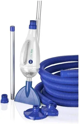 Obrázok produktu pre Bazénový čistič 08011A, ručne sací, modrý, kompaktný, pre záhradu