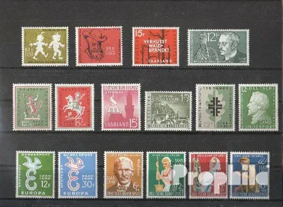 Produktbild von Briefmarken Saarland 1958 1958 postfrisch