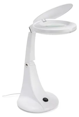 Zdjęcie produktu dla VELAMP LE004LED Lampa stołowa ze szkłem powiększającym
