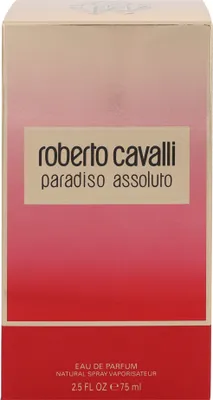 Obrázek produktu pro Roberto Cavalli Paradiso Assoluto, Ženy, Léto, 75 ml, Nedoplnitelná lahvička, Vistárie, Jasmín, Lilie