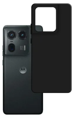 Produktbild von 3MK Matt Case Motorola Moto Edge 50 Ultra schwarz/schwarz Schutzhülle