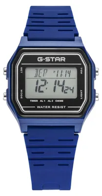 Image de G-Star Montre électronique Gridline Dark Blue