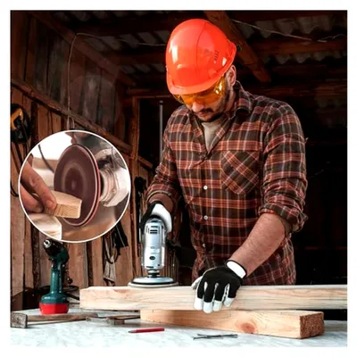 Produktbild von 120 Stück Schleifpapier ohne Loch 125 mm Klett Schleifscheiben in verschiedenen Körnungen