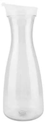 Acryl Saftkanne transparent 1600 ml mit Deckel