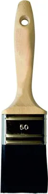 Produktbild von Flachpinsel 'Best' 30 mm, schwarze Borsten, 12.Stärke / Krt a 12 Stück