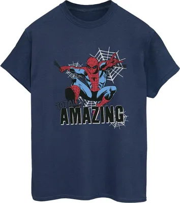 Produktbild von Marvel - "Amazing" T-Shirt für Damen BI34292 (3XL) (Marineblau)