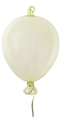 Obrázek produktu pro Clayre & Eef Dekorativní přívěsek Balón Ø 7x14 cm Zelené sklo