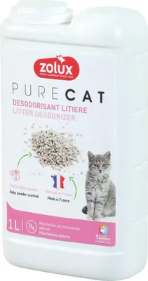 Produktbild von Deodorant PURECAT Babypuder 1l Zolux