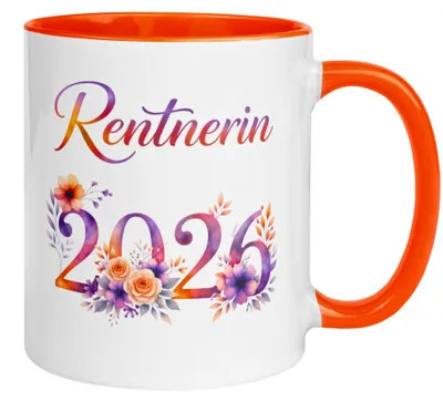 Produktbild von Tasse Rentnerin – „Rentnerin 2026“ – Geschenk Ruhestand Frau