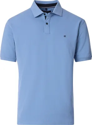Produktbild von Casa Moda Polo blau Baumwolle 3 Knöpfe