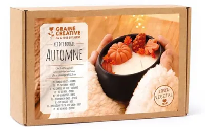 Immagine prodotto di Graine Creative Kit creativo fai da per candele autunnali