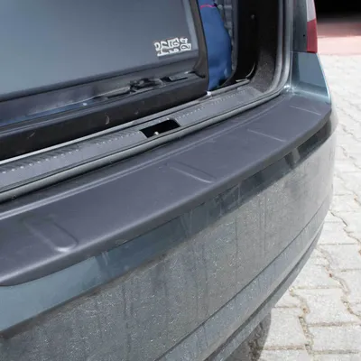 Produktbild von Ladekantenschutz Stoßstange für Skoda Octavia 2013-2019 Limo ABS Matt Schwarz