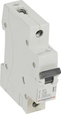 Image de Disjoncteur unipolaire Rx³-MCB 1p C 6a 6ka Legrand