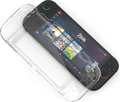 Image de Coque de protection transparente en deux parties pour Nintendo Switch 2