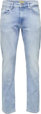 Produktbild von ONLY & SONS Slim Fit Jeans Straight Denim Hose Pants Stone Wash Trousers ONSWEFT Größe: 29W / 32L