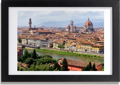 Produktbild von Bild 30x20 MDF-Rahmen, Wandkunst Florenz, Italien