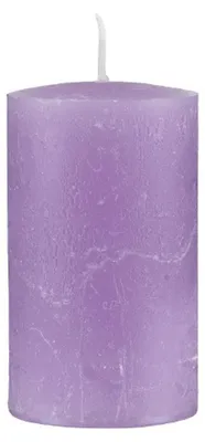 Produktbild von durchgefärbte Rustic Kerzen Pink 100 x Ø 70 mm, 1 Stück