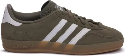 Produktbild von Adidas Gazelle Indoor in Olive Weiß – 7 UK - 40 2/3 EU - 7.5 M US / Olive White