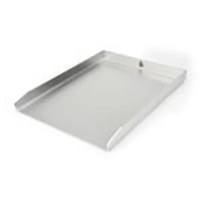 Obrázok produktu pre Grilovacia doska z nehrdzavejúcej ocele | Plancha 40x30cm - univerzálna veľkosť | 4mm plná - vyrobené v Nemecku