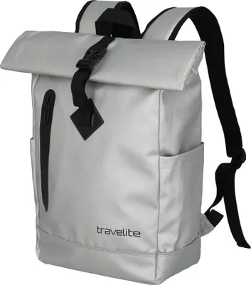 Produktbild von Travelite Rollup Fahrrad Rucksack Kurierrucksack Daypack wasserfest Plane silber