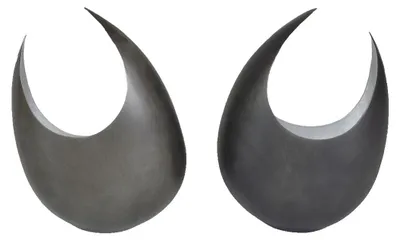 Produktbild von Leuchter Set Moon Metall anthrazit Teelichthalter Windlicht Leuchte Deko Mond
