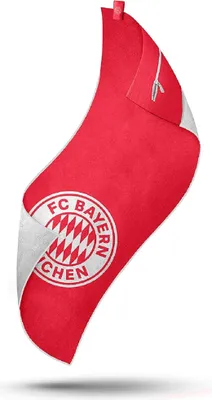 Produktbild von Stryve Towell+ | Sporthandtuch mit integrierter Tasche und Magnetclip | Bekannt aus Die Höhle der Löwen | FC Bayern Edition | saugfähig und schnell trocknend | ideal für Fitness & Sport
