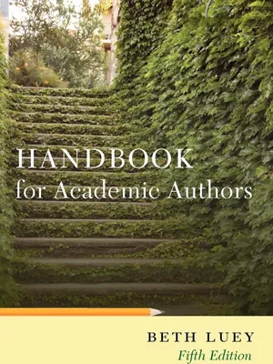 Produktbild von Handbook for Academic Authors