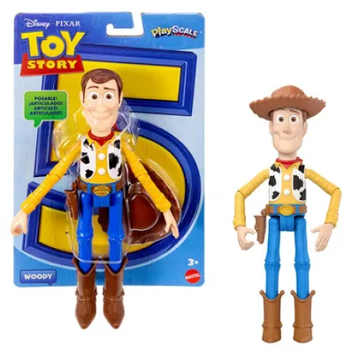 Produktbild von Disney Pixar Disney und Pixar Toy Story-Actionfiguren, ca. 18 cm groß, beliebte Charaktere, 8 oder mehr bewegliche Gelenke, 3 Jahr(e), Mehrfarbig, Kunststoff