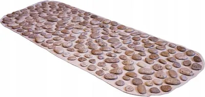 Zdjęcie produktu dla Mata sensoryczna do masażu stóp „Kamyczki naturalne” 110x40 cm