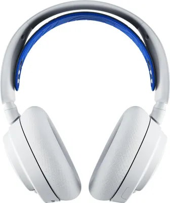 Produktbild von Steelseries ARCTIS NOVA 7P WHITE, Kabellos, Gaming, 20 - 20000 Hz, Kopfhörer, Blau, Weiß