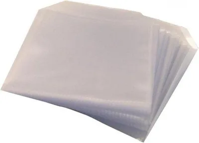 Productafbeelding van Famanu CD/DVD-hoesjes, transparant - 120 micron - 200 stuks
