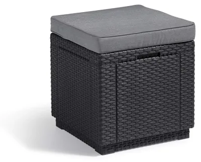 Image de Allibert Chaise de jardin plastique noir