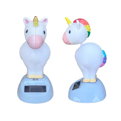 Produktbild von Puckator Unicorn Figur Solar Kunststoff