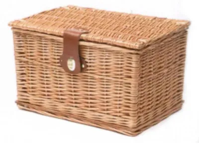 Produktbild von Korb Weide natur 37 x 26 x 23 cm mit Deckel