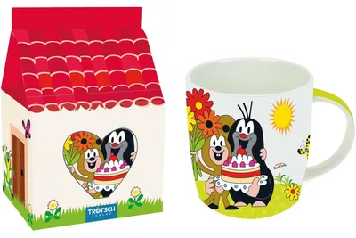 Obrázok produktu pre Hrnček "Krtko" v kartónovom domčeku