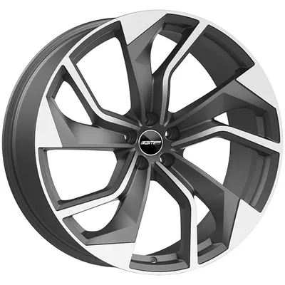 Produktbild von Alufelge Gmp Rebel 8.5X19 5X112 Et 25 Matt Anthracite Diamond