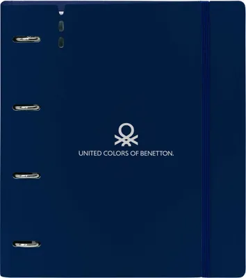 Produktbild von Ringbuch Benetton Damero Marineblau 27 X 32 X 4 cm