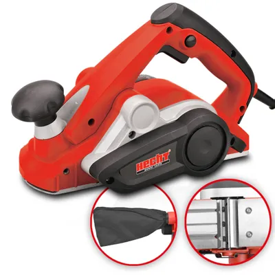 Produktbild von HECHT 1790 Elektrohobel | 900 W | 82 mm Arbeitsbreite | mit 1,9 m Kabel | 15,5 mm Falztiefe