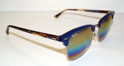 Image de Lunettes de soleil RAY BAN Sunglasses RB 3016 F 1223C4 taille 55 Clubmaster
