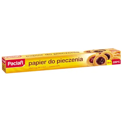 Zdjęcie produktu dla Paclan Papier do Pieczenia 8m kartonik