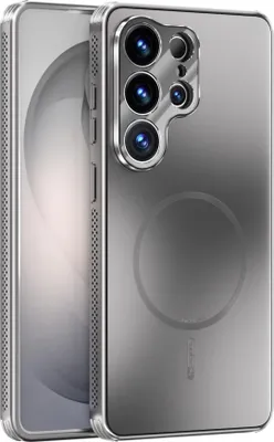 Immagine prodotto di Custodia per cellulare MagSafe per Samsung Galaxy S26 Ultra Protezione lente e ventilazione Argento