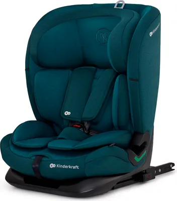 Produktbild von Kinderkraft ONETO3 i-Size Kindersitz 76-150 cm - ISOFIX & TOP TETHER - 3-lagige Kopfstütze - RECLINING-Funktion - ab 15 Monate bis 12 Jahre - Blau