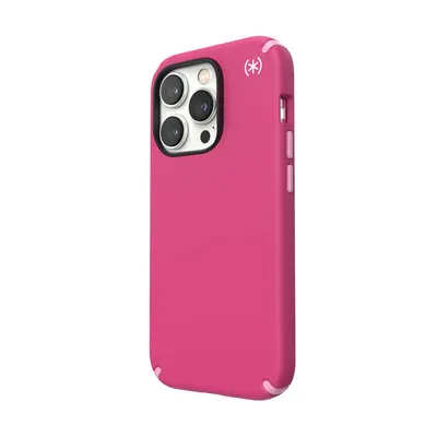 Immagine prodotto di Custodia MagSafe per Apple iPhone 14 Pro - Cover posteriore Speck Presidio2 - Rosa