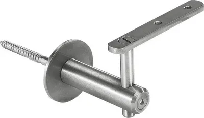 Produktbild von Handlaufkonsole Edelstahl V2A drehbar