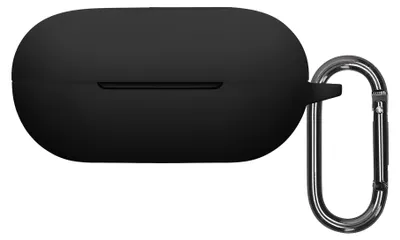 Produktbild von kwmobile Schutzhülle für Beats Powerbeats Pro 2 Hülle - TPU Silikon Case für Kopfhörer Ladecase - stoßfestes Cover mit Karabiner - Schwarz