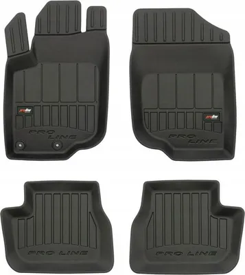 Produktbild von Gummimatten, Fußmatten, Türmatte Peugeot 207 2006-2012, 3D Mulde